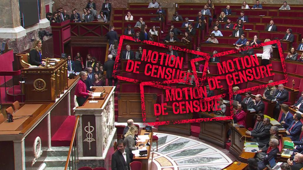 Assemblée Nationale : Trois Motions De Censure à L'ordre Du Jour | LCP ...